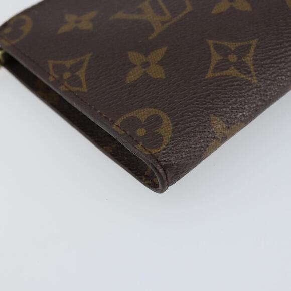 LOUIS VUITTON Monogram Bucket PM Accessory Pouch LV Auth 159482